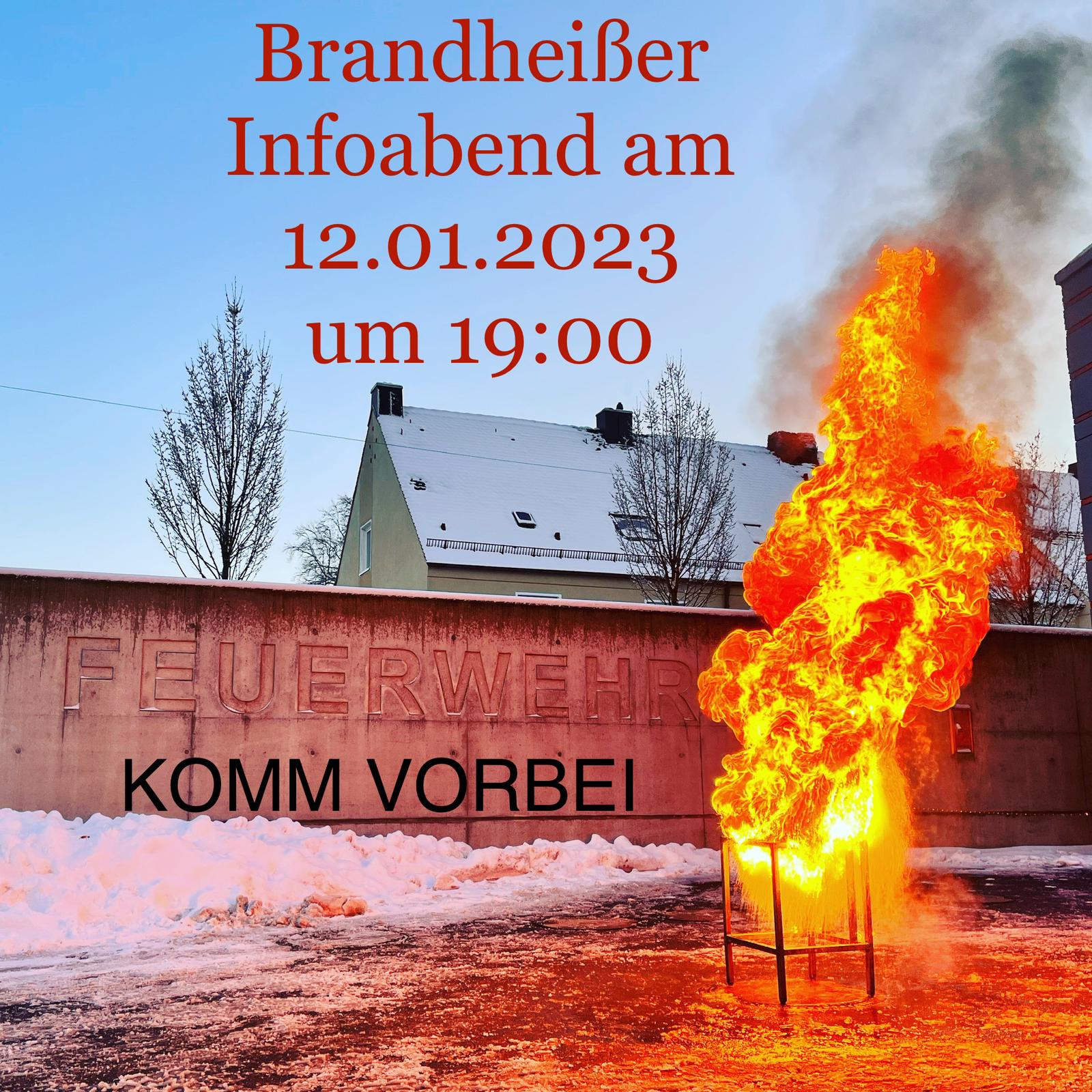 Brandheißer Infoabend 12/1/2023